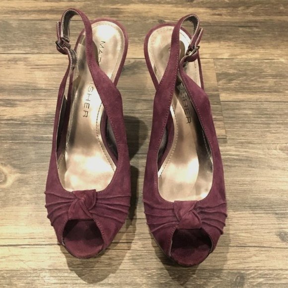 Marc Fisher Shoes - SALE! Marc Fisher Purple Suede Heels - LNC